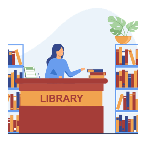 Library Management System logo